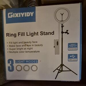Ring Light Stand Kit 10 Inch for Video Photography Makeup Live Stream Sell Items
